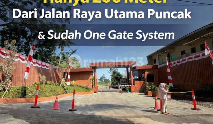 Tanah Dekat Jalan Raya Puncak Best View