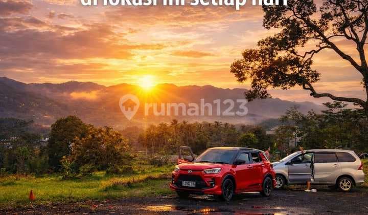 Tanah Dekat Jalan Raya Utama Puncak Best View