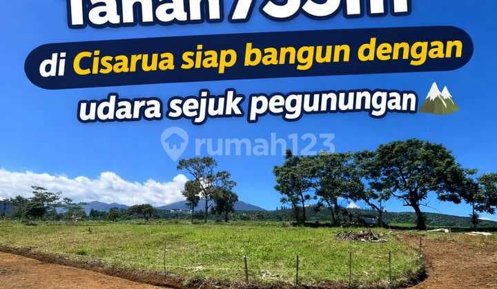 Tanah Dekat Jalan Raya Puncak Best View