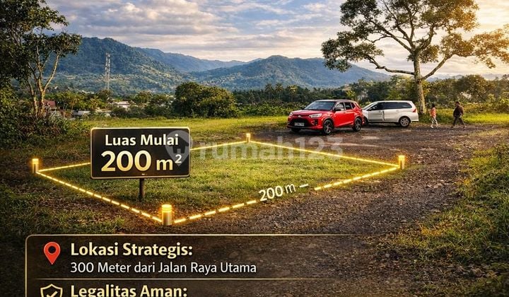 Tanah Puncak Best View Potensial