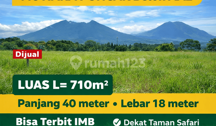 Tanah Dekat Jalan Raya Utama Best View