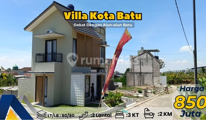 Villa Di Batu Dekat Dengan Alun alun Kota Batu