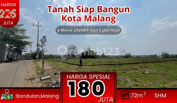 Tanah Di Bandulan Cocok Untuk Hunian Dan Investasi