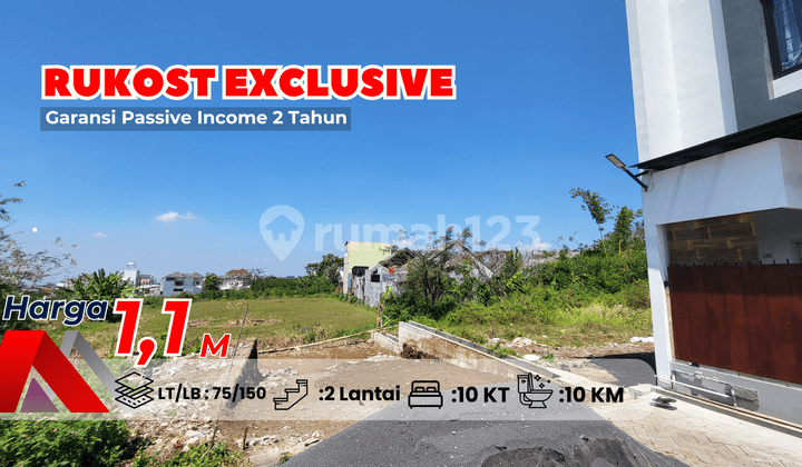 Rumah Kos Aktif di Merjosari Malang Dekat Kampus UB & UMM