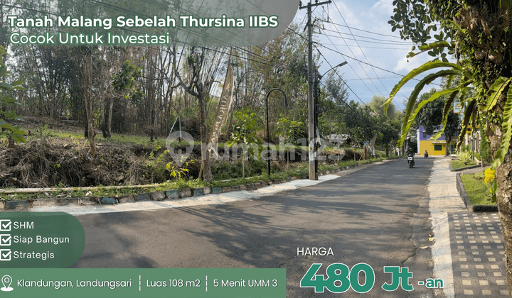Tanah Premium Kota Malang Samping Thursina IIBS