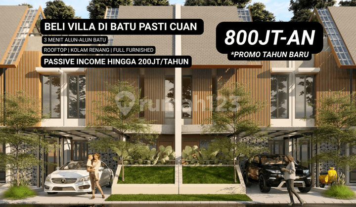 Villa Kota Batu Depan Jatim Park 2
