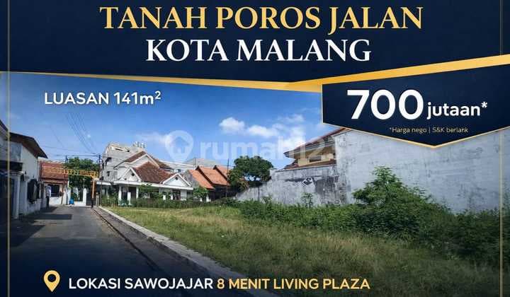Tanah Poros Jalan Kota Malang Lokasi 8 Menit Living Plaza