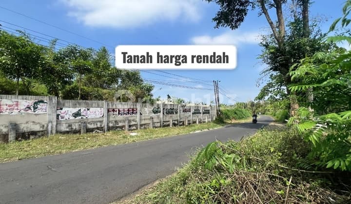 Tanah dengan harga rendah, cocok untuk hunian