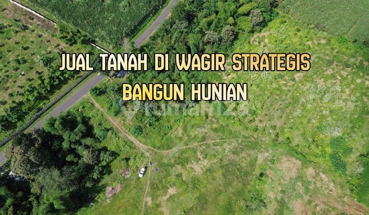 Land for Sale in Malang Near Unmer and Market, Location in Wagir