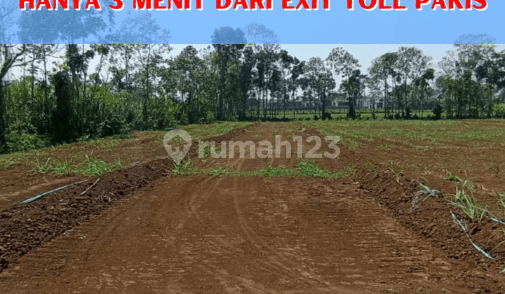 DIJUAL CEPAT TANAH KAVLING SIAP BANGUN DEKAT EXIT TOLL PAKIS