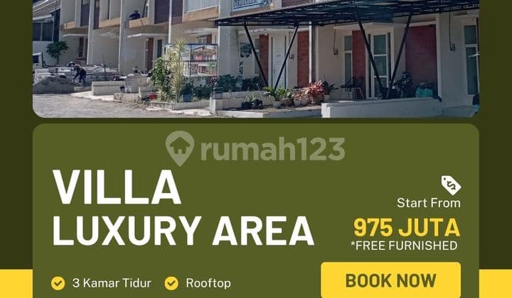 DIJUAL VILLA PREMIUM KOTA BATU DEPAN JATIMPARK 3