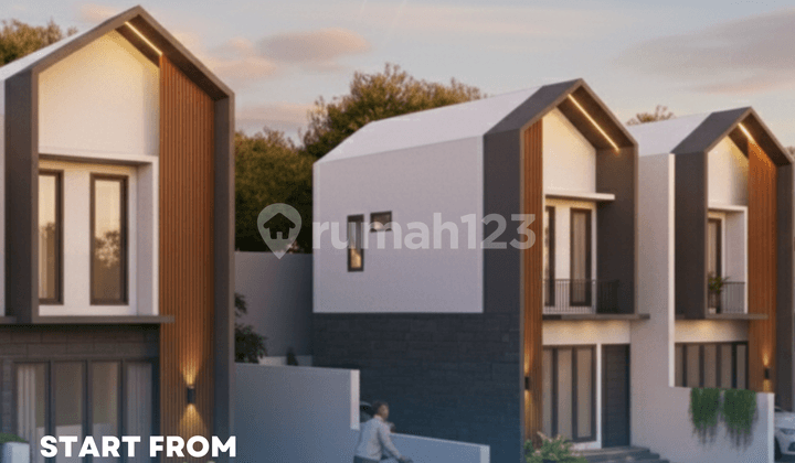 RUMAH MODERN MINIMALIS BAGUS VIEW CANTIK DEKAT BANDARA