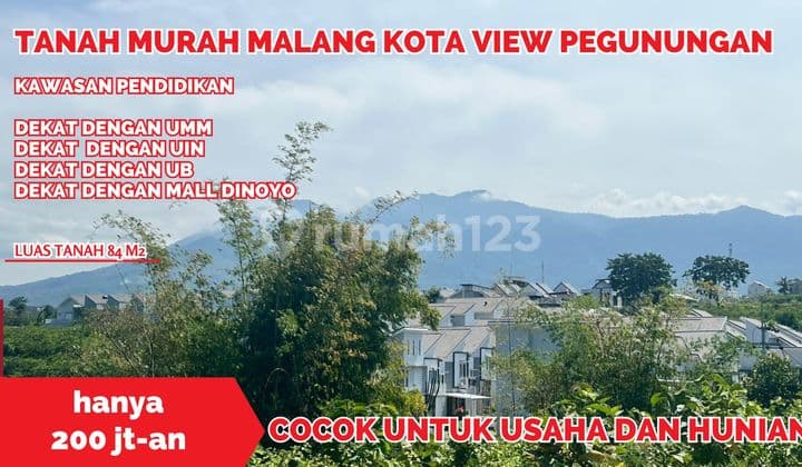 TANAH KAVLING SIAP BANGUN LOKASI SUPER STRATEGIS KOTA MALANG