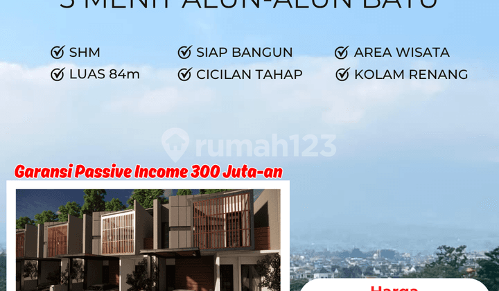 EXCLUSIVE VIEW 360 VILLA ONLY 5 MINUTES FROM BATU SQUARE