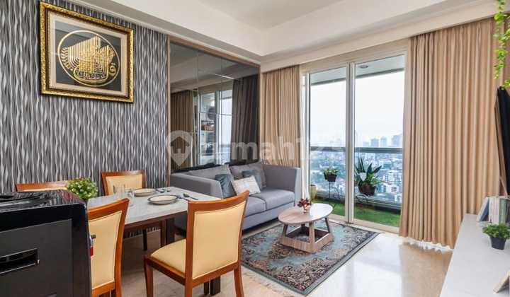 Apartemen Menteng Park 2 Kamar Tidur Fully Furnished Siap Huni