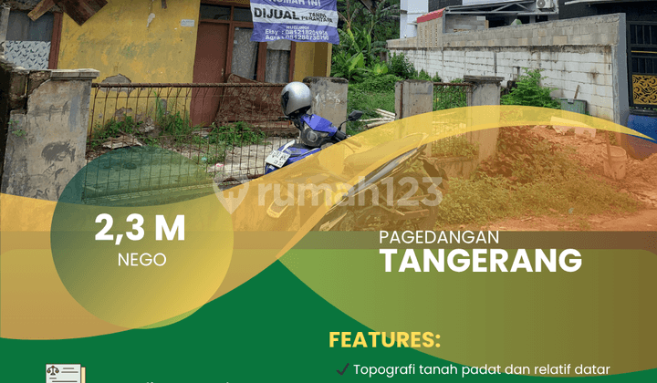 Dijual Rumah Hunian Kawasan BSD Strategis di Daerah Pegadengan, Tangerang, Banten