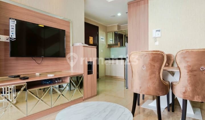 Apartemen Menteng Park Dekat Monas Di Jakarta Pusat - 2br Full Furnished
