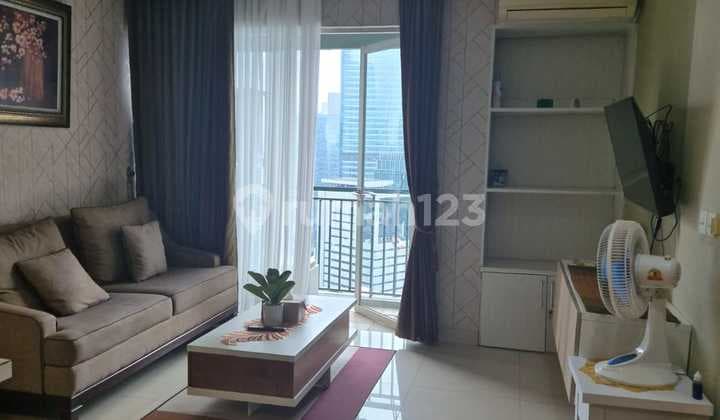 Apartemen Sahid Sudirman Dekat Mrt Di Jakarta Pusat - 2br Full Furnished