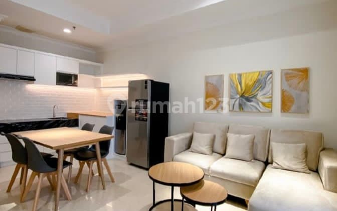 Apartemen Permata Hijau Suites Dekat Kampus Binus Di Jakarta Selatan - 2br Full Furnished