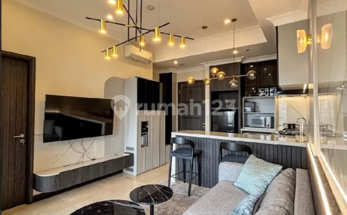 Apartemen Permata Hijau Suites Dekat Kampus Binus Di Jakarta Selatan - 2br Full Furnished