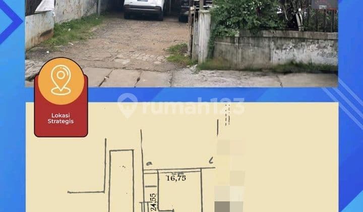 Dijual Tanah Luas Tanah 590M2.luas Bangunan 750.Hrg Bangunan Tdk Dihitung.shm.lokasi Strategis.bebas Banjir.akses Mudah.dkt ke Psr Senen,Dkt Rmh Skt,Sekolah,Universitas