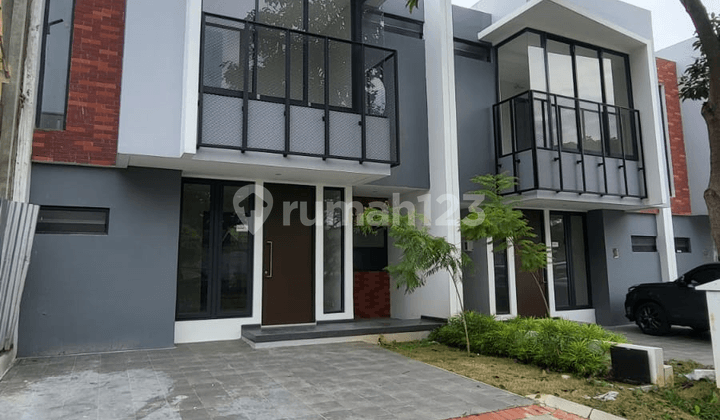 Brand New House Facing the Garden, Kebayoran Harmony Bintaro, Rarely Available
