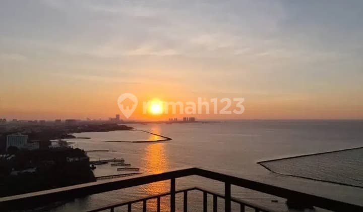 Sewa Ancol Mansion 1br - View Laut, Hook Istimewa, Full Furnished