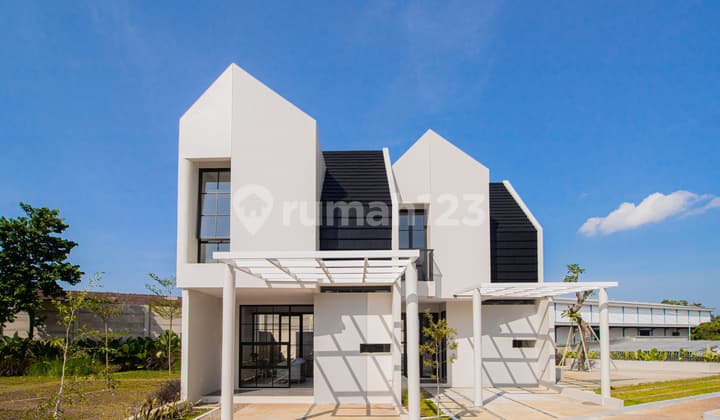 Rumah 2 Lantai Konsep Green Urban Living 5 Menit ke Tol