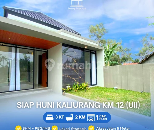 Rumah Siap Huni di Jalan Kaliurang Dekat Kampus Uii