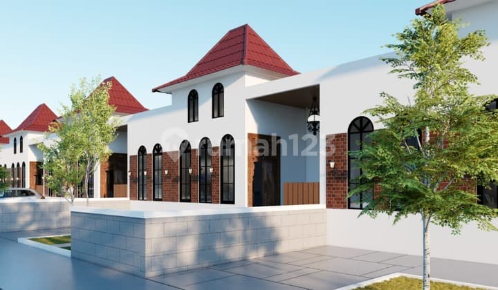 Rumah Model Minimalis Heritage Dengan Kolam Renang + Solar System