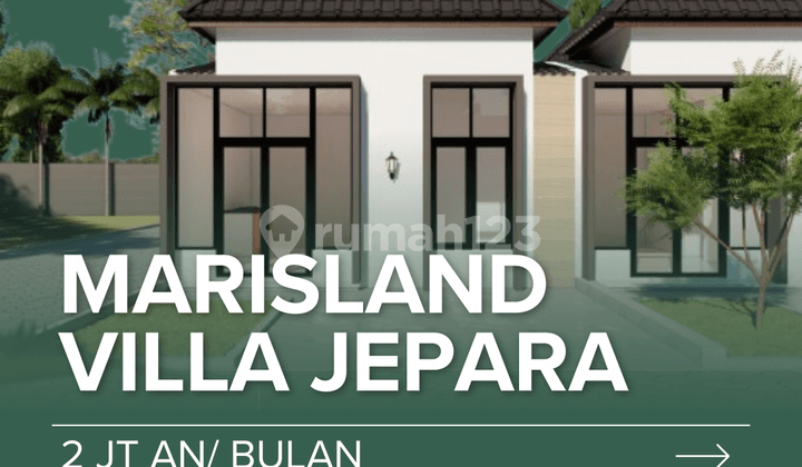 Di Pusat Kota Bebas Banjir Akses Mudah di Marisland Villa Jepara