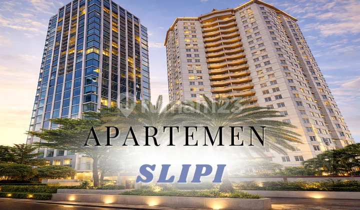 Sell Apartment Slipi in West Jakarta 3+1 br Semi Furnished