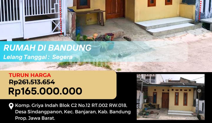 Rumah di Banjaran Kabupaten Bandung