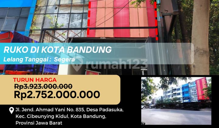 Ruko Strategis di Bandung