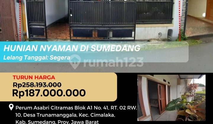 Rumah Nyaman di Sumedang