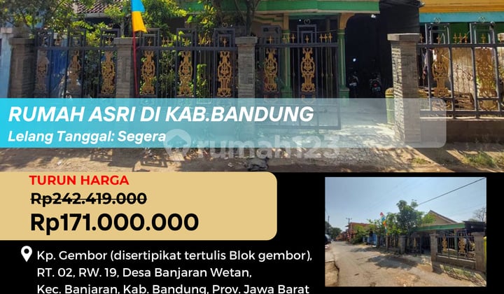 Rumah Asri di Banjaran Kabupaten Bandung