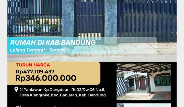 Rumah Asri di Banjaran Kabupaten Bandung