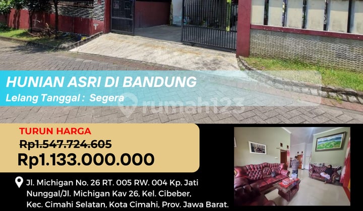 Rumah Strategis di Cimahi Selatan
