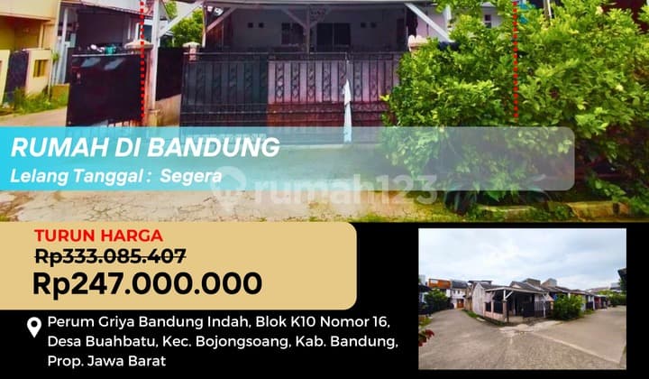 Rumah Strategis di Bandung