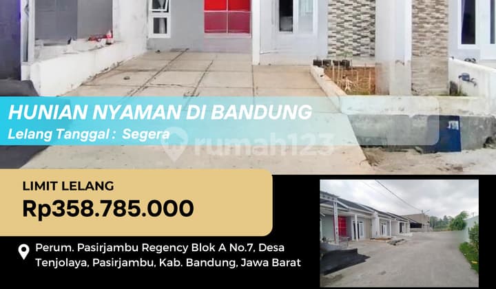 Rumah Murah Nyaman di Pasir Jambu Kabupaten Bandung