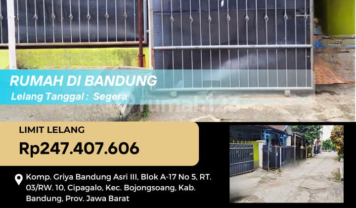 Rumah di Bojongsoang Bandung