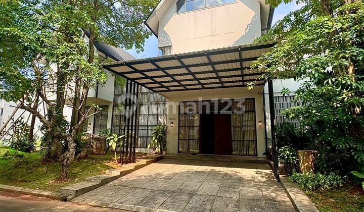 Rumah Cantik Bangunan Mandiri & Artistik di Cluster Aristoteles Summarecon Gading Serpong, Tangerang