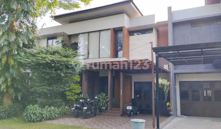Rumah Asri Lt 300m² Di Cluster Ritzone Bsd The Icon Tangerang