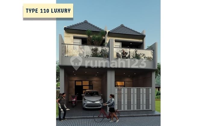 Rumah 2 Lantai Di Karah Surabaya