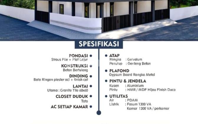 Rumah Kos 2 Lantai Full Furnished di Perum Ikip Rungkut Dekat Upn Surabaya
