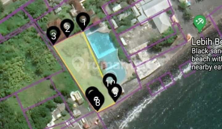 Dijual Tanah 15.3 Are Los Ke Pantai, Lebih Beach, Gianyar