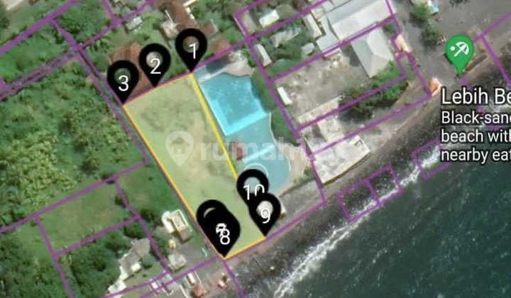 Land for Sale 15.3 Ares Close to the Beach, Lebih Beach, Gianyar