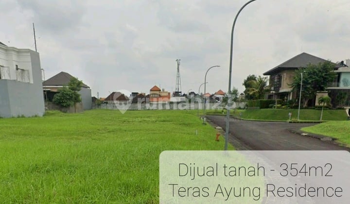 Dijual Tanah 354m2 Lokasi Teras Ayung Residence Jl Gatot Subroto Timur Denpasar Timur