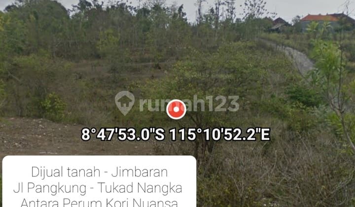 Jual Tanah 2 Are Jimbaran, Tembus Kori Nuansa Selatan & Bali Arum