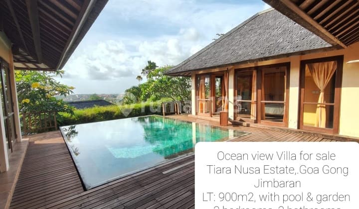 Ocean View Villa For Sale - Jimbaran, 900M2, 3 Bedrooms, Pool